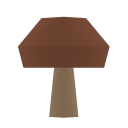 A mushroom represnting an available food to place